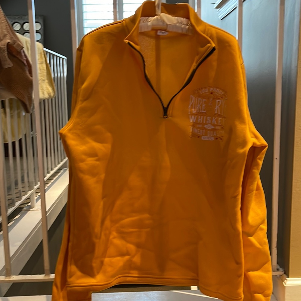 Sweatshirt. 27” in length and about 24” armpit to armpit.